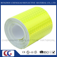 PVC-Honeycomb geben fluoreszierende Safery Reflexfolie für den Verkehr (C3500-des)